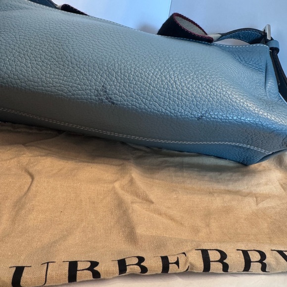 Burberry Blue Leather Women's Bag - Picture 2 of 2